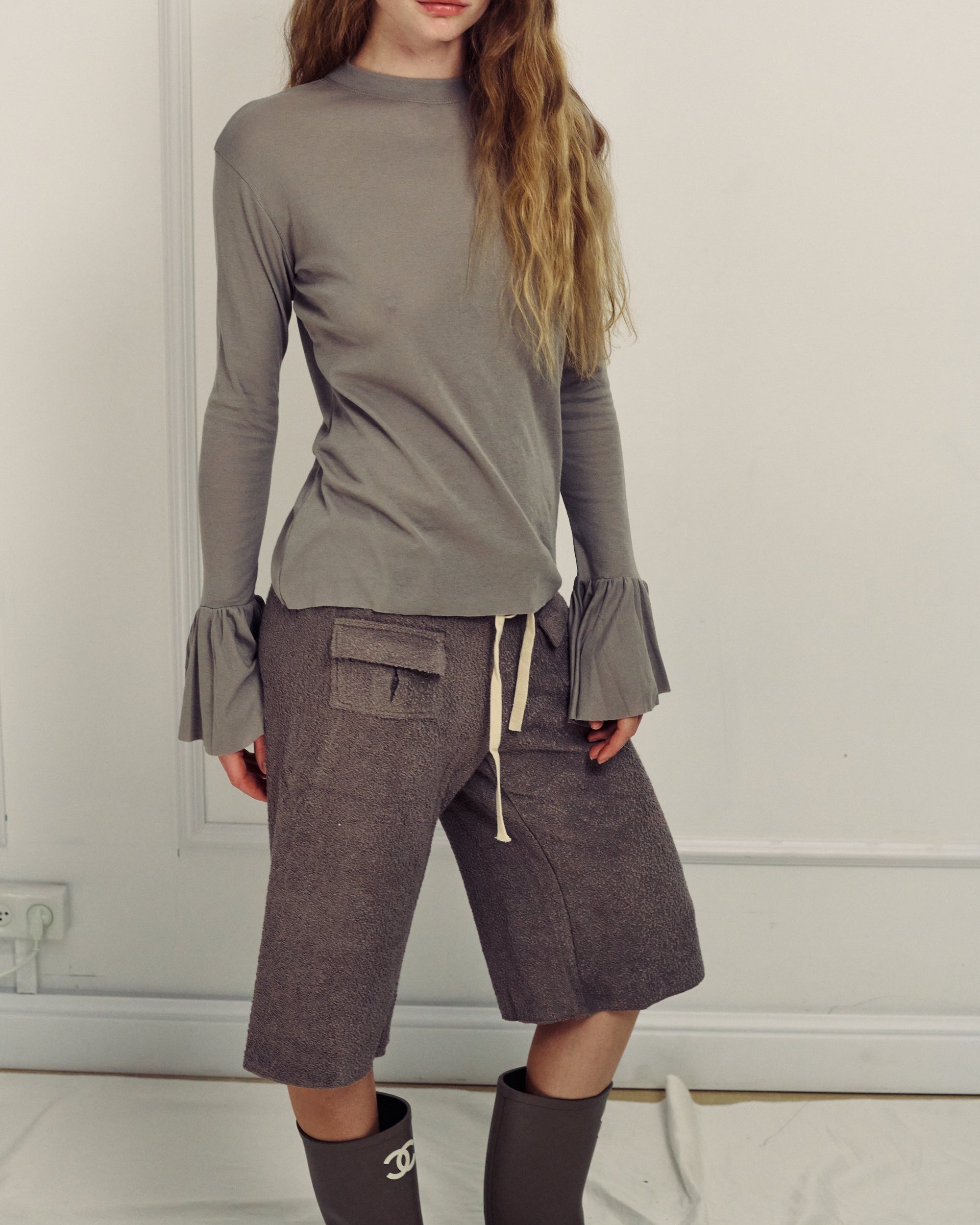 TOMAS MONOCHROME GREY PANTS