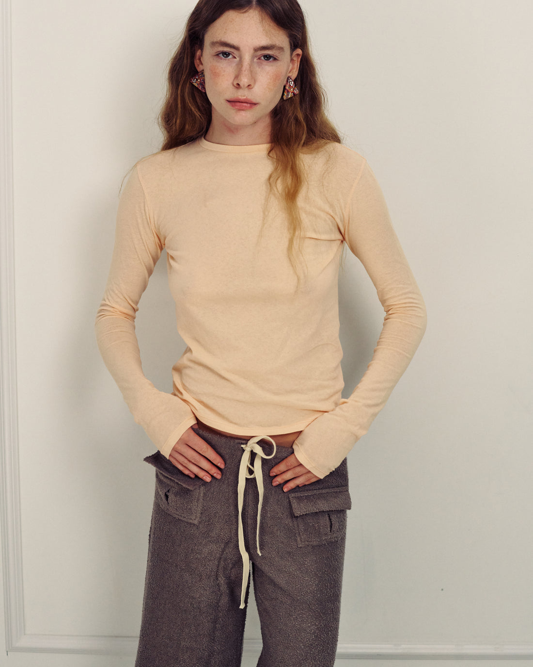 JULIA SWEET PEACH TEE