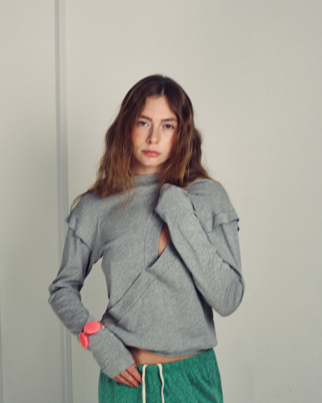 ISABEL AMERICAN GREY TOP