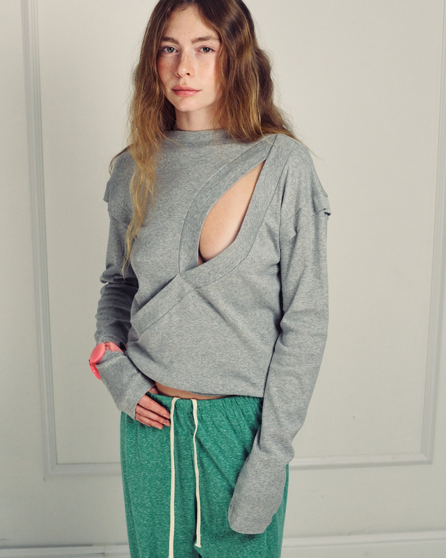 ISABEL AMERICAN GREY TOP