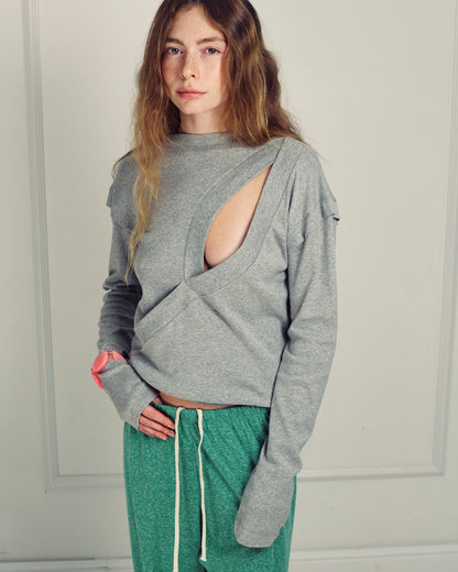 ISABEL AMERICAN GREY TOP