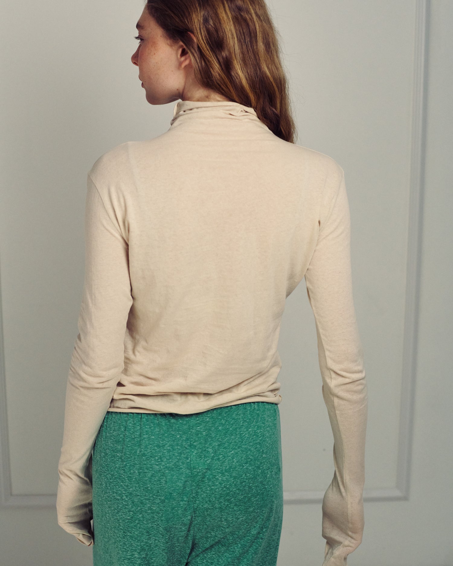 DENIS BUTTER TURTLENECK TOP