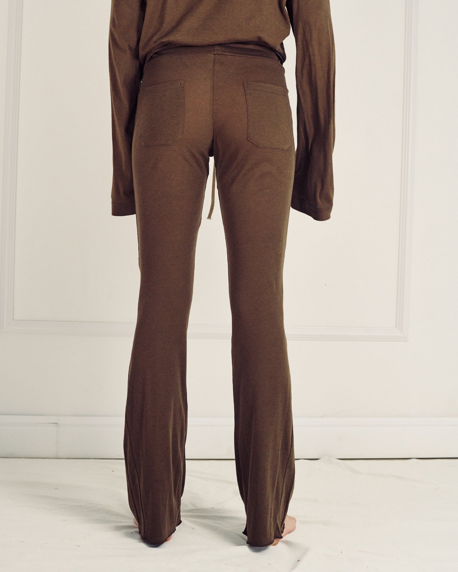 NINA PANTS SMOKY BROWN