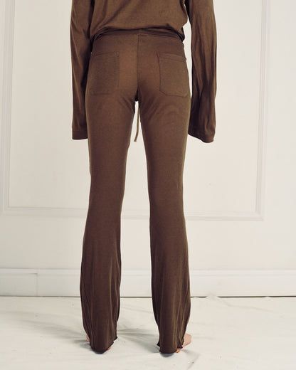 NINA PANTS SMOKY BROWN