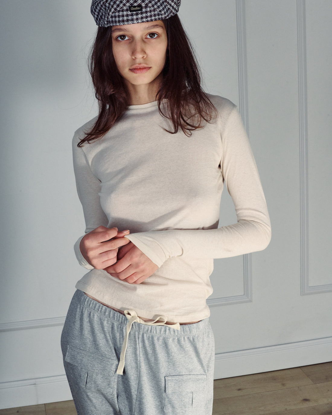 JULIA TEE BEIGE