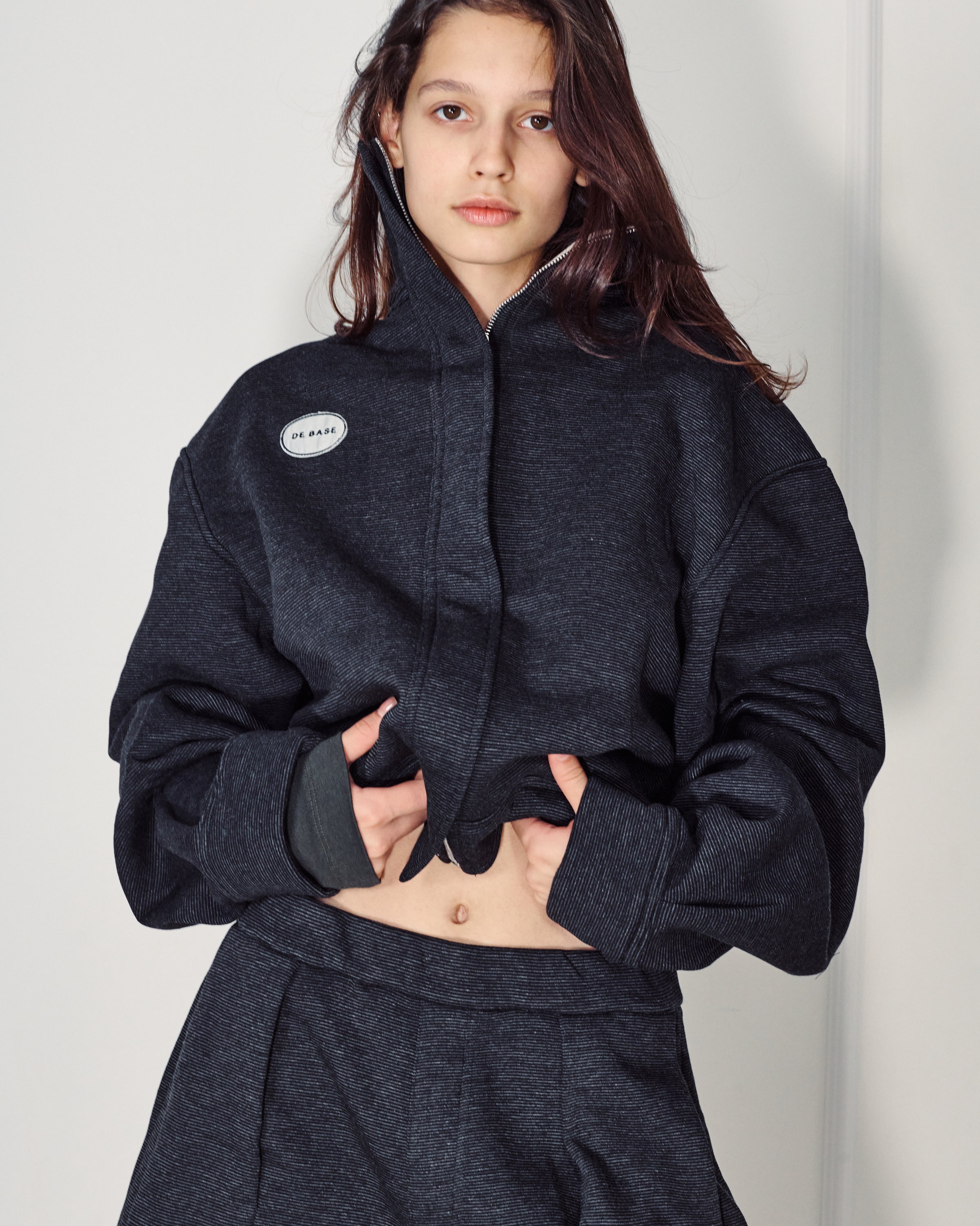 STEFF BLACK STRIPES JACKET