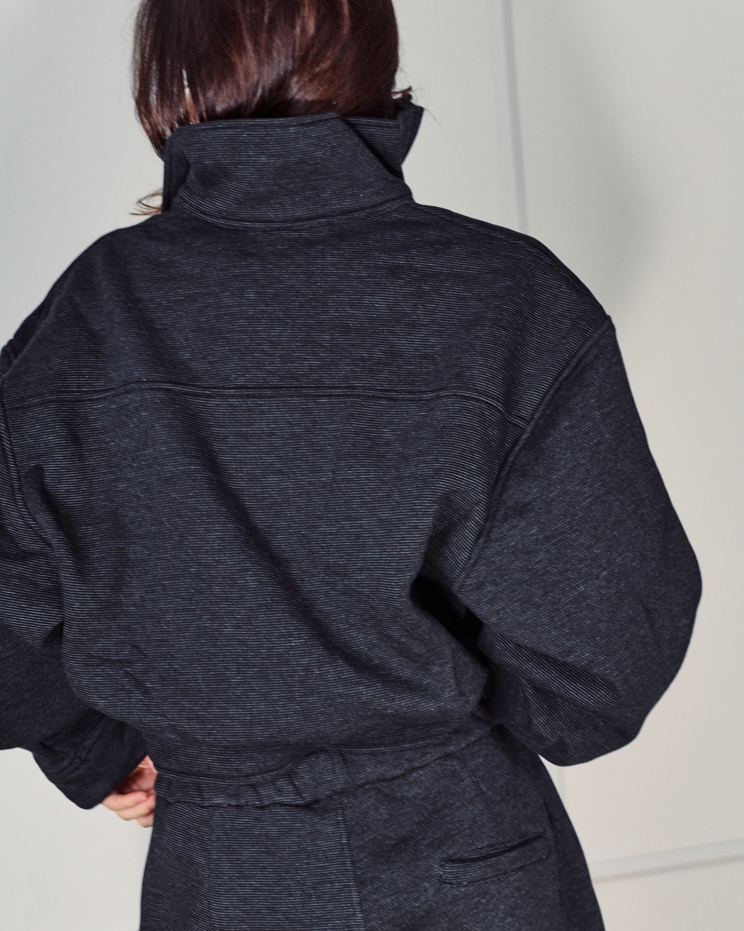 STEFF BLACK STRIPES JACKET