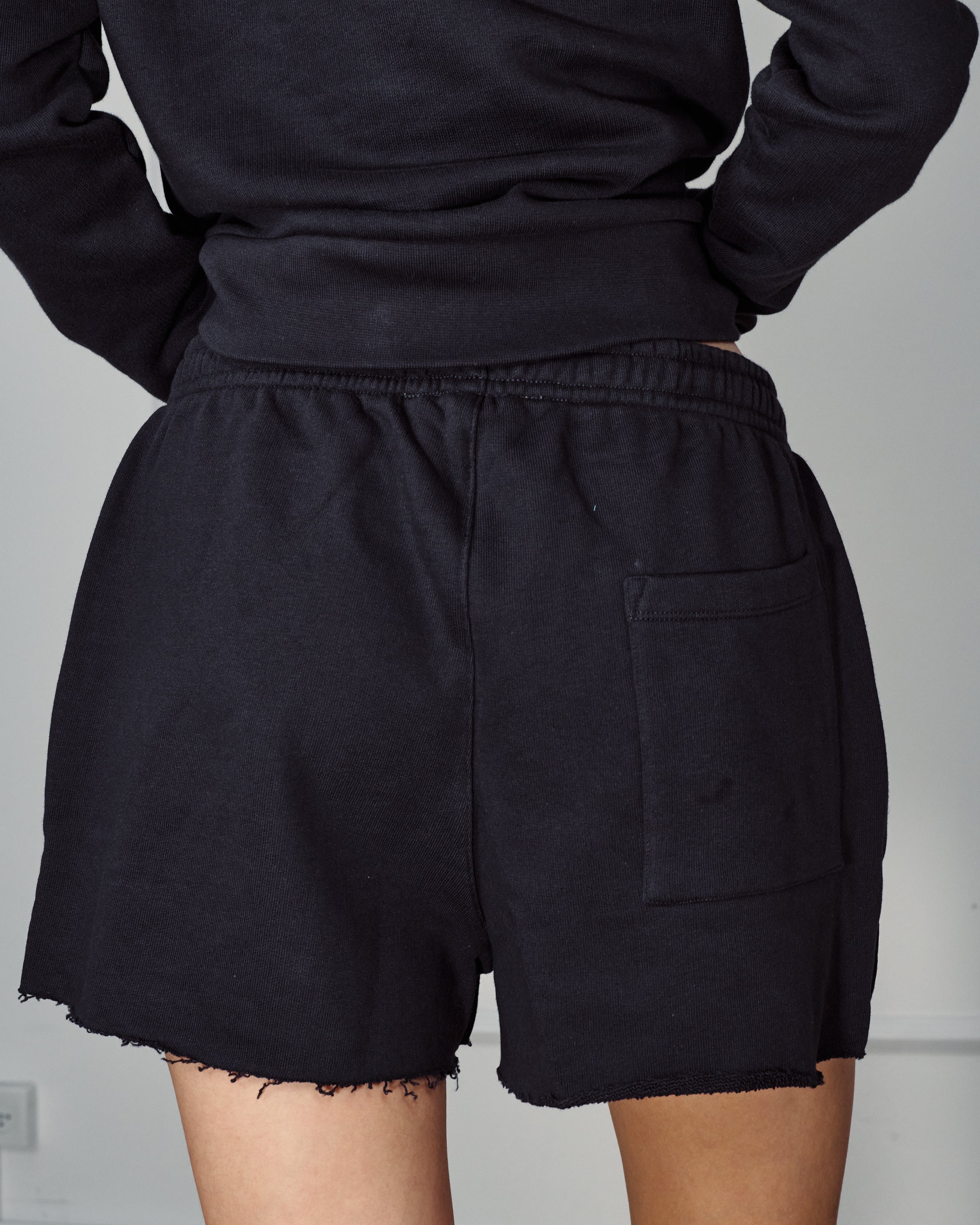 CARLOS EASY BLACK SHORTS