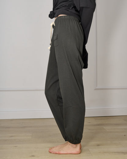 ALEX MONOCHROME GREY PENTS