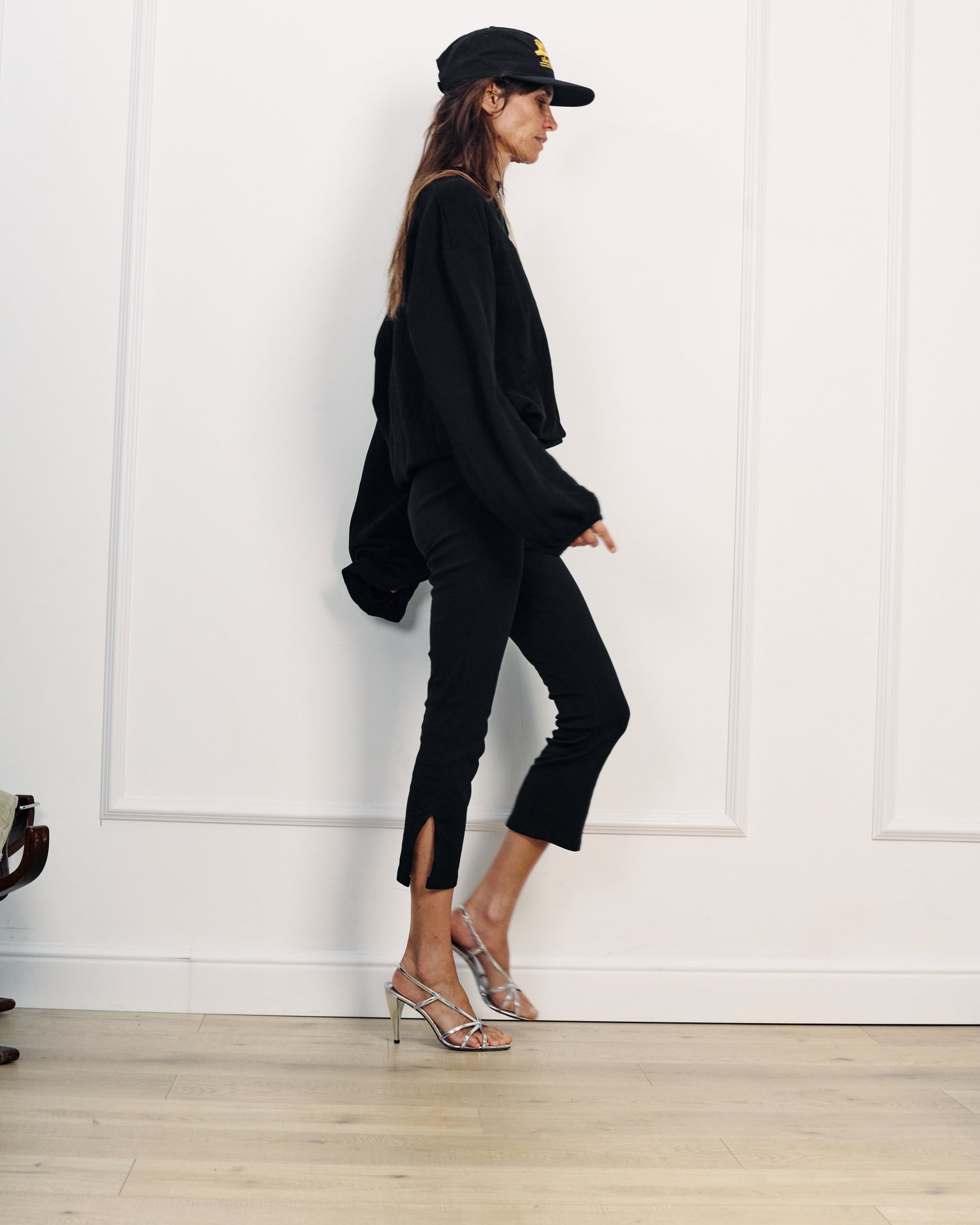 CAPRI EASY BLACK PANTS