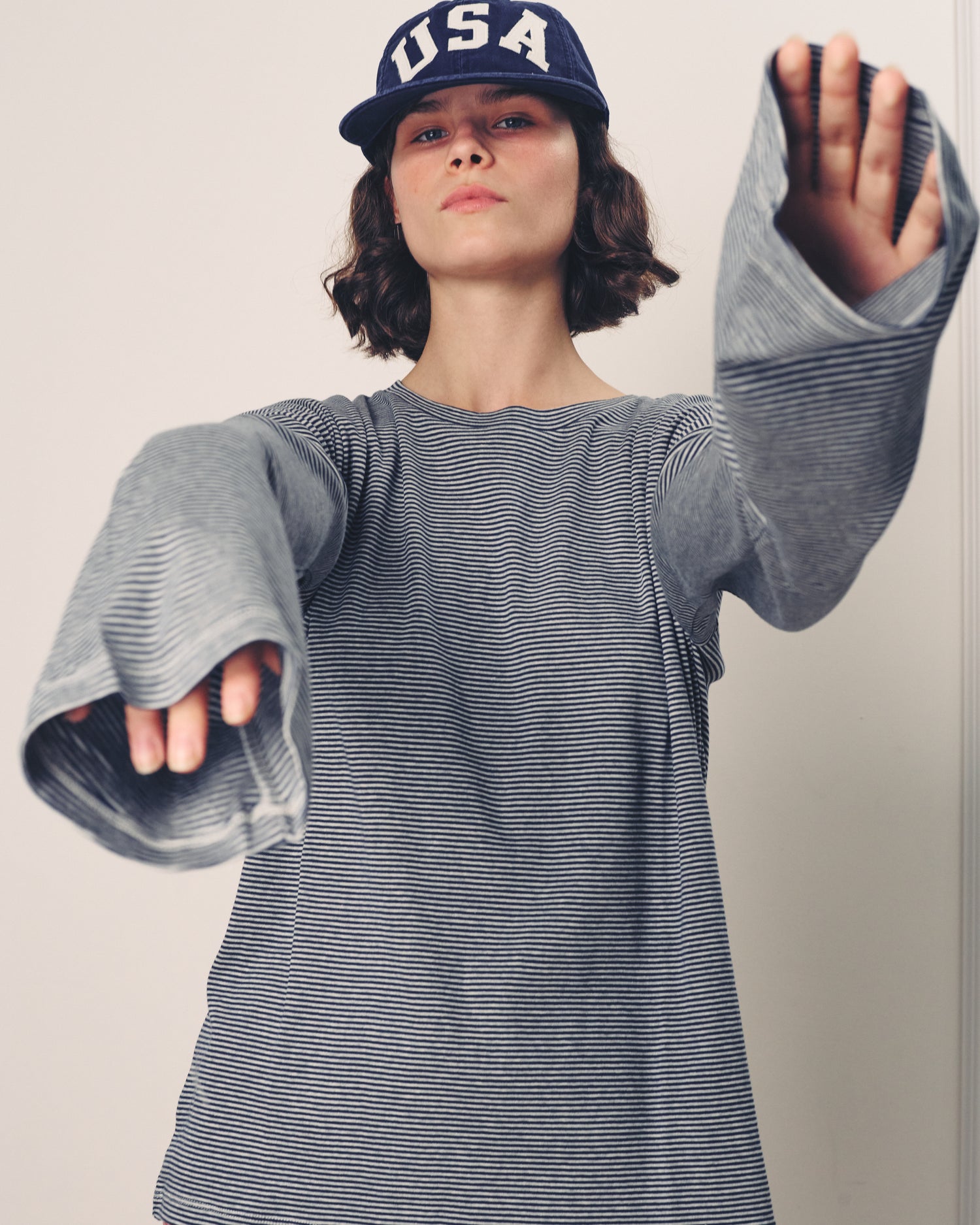 SHILA BLUE STRIPES SHIRT