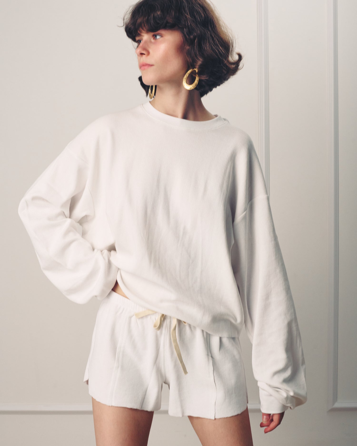 KARINA SWEATSHIRT WHITE