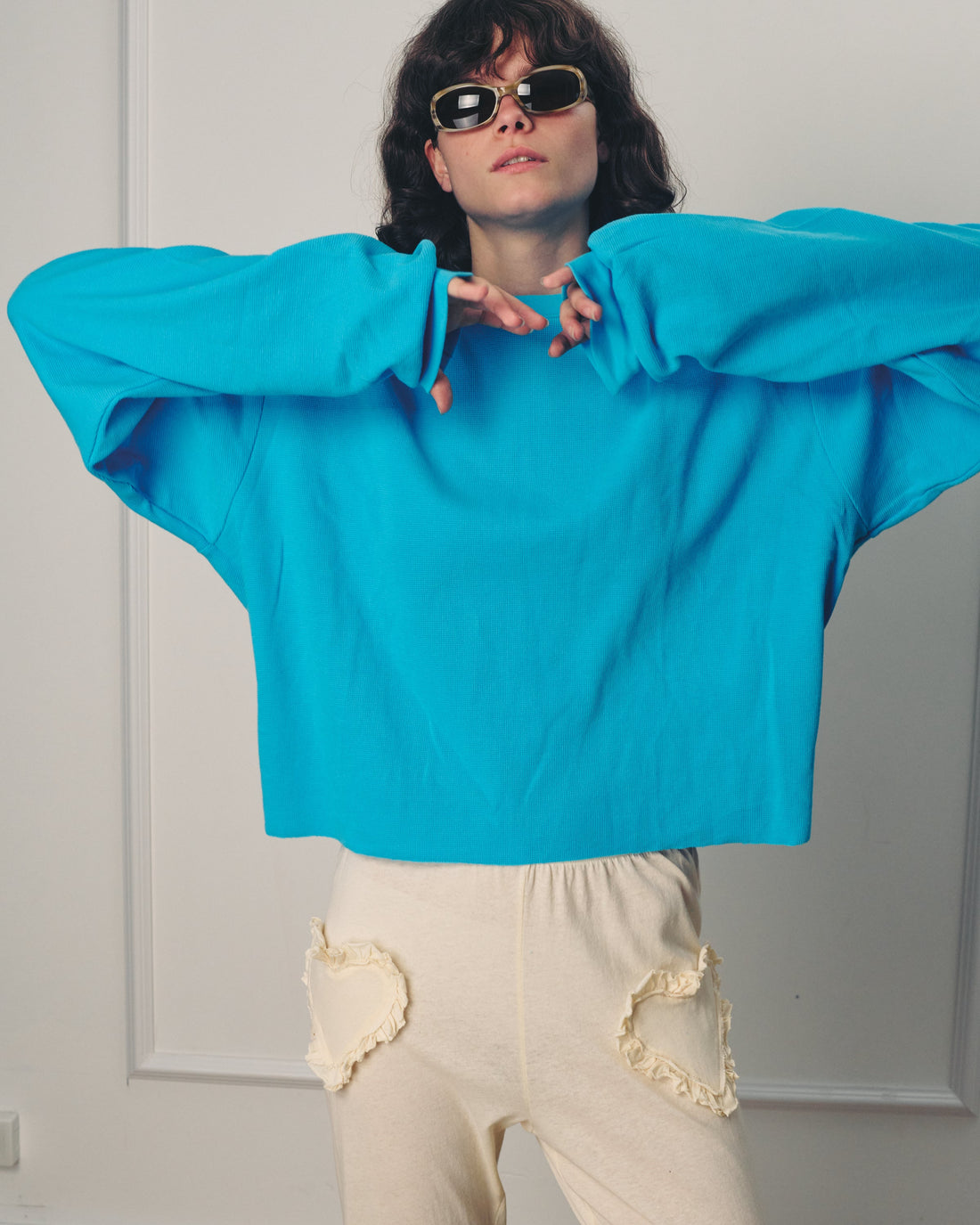 KARINA SWEATSHIRT TURKIZ