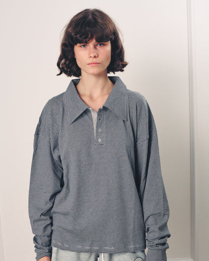 TAMAR POLO BLUE STRIPES