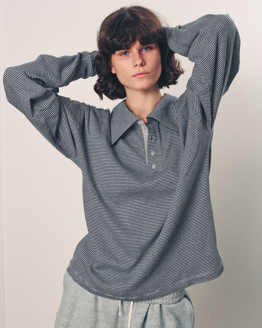 TAMAR POLO BLUE STRIPES