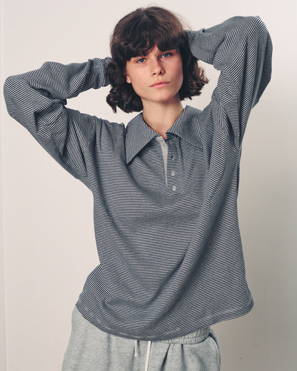 TAMAR POLO BLUE STRIPES