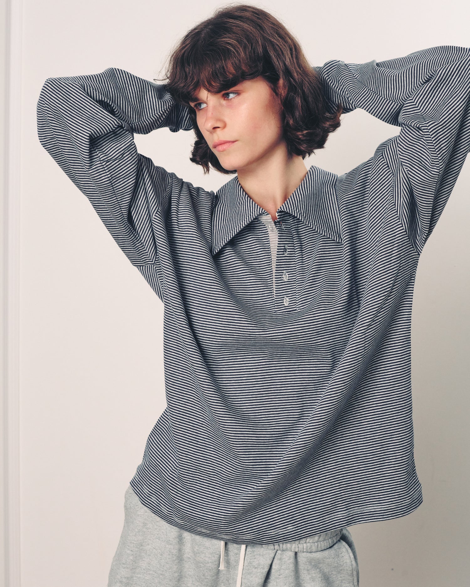 TAMAR POLO BLUE STRIPES