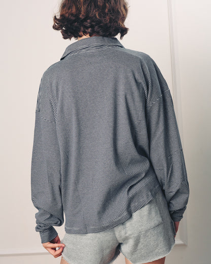TAMAR POLO BLUE STRIPES
