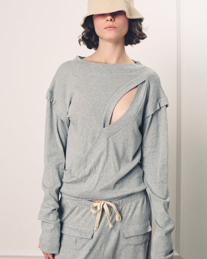 ISABEL AMERICAN GREY TOP