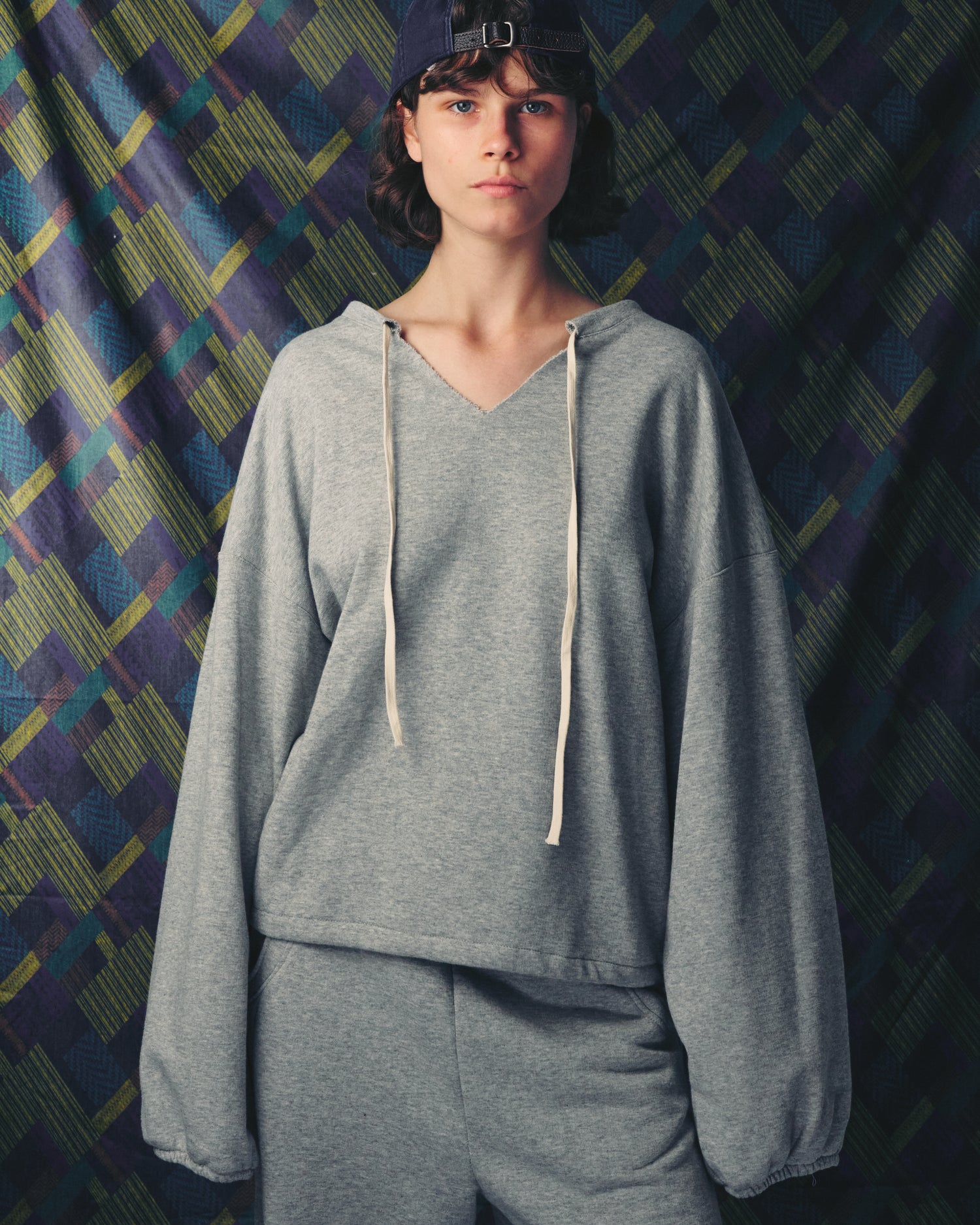 BROOCK	AMERICAN GREY HOODIE