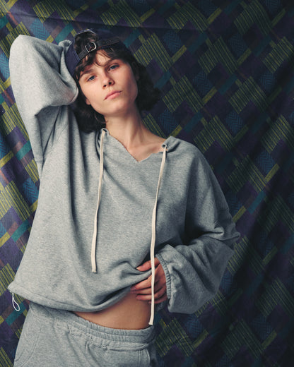 BROOCK	AMERICAN GREY HOODIE