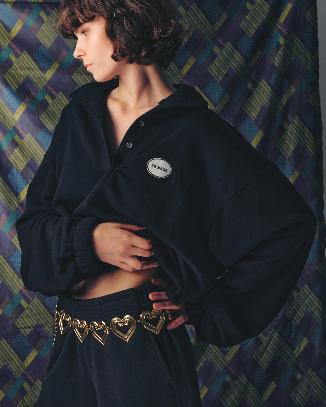 ADAM EASY BLACK HOODIE