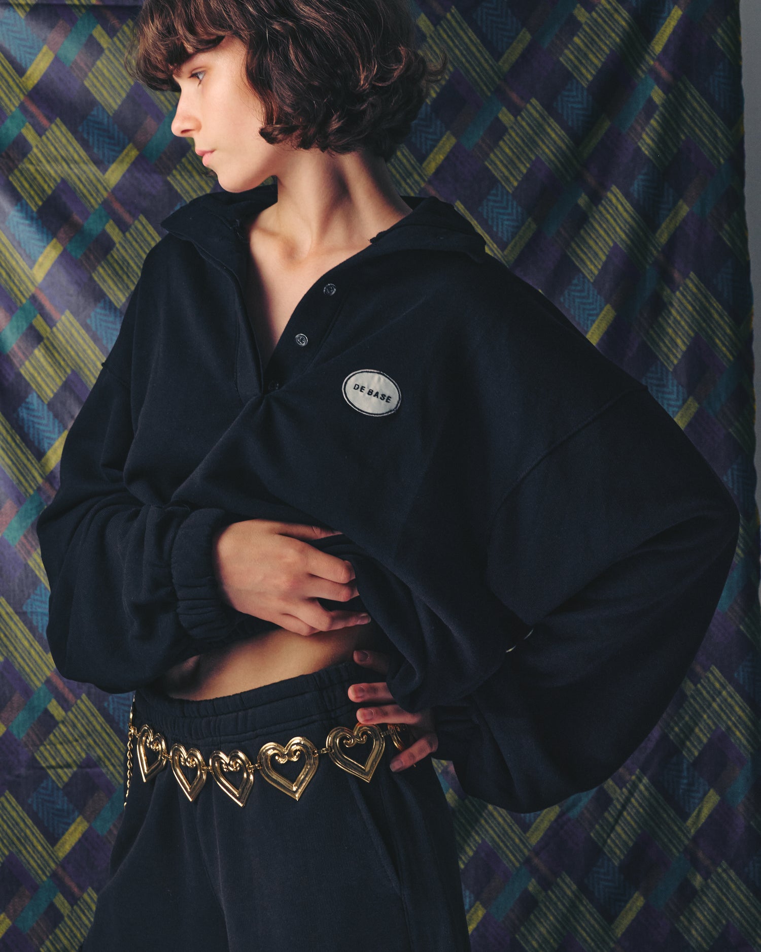 ADAM EASY BLACK HOODIE