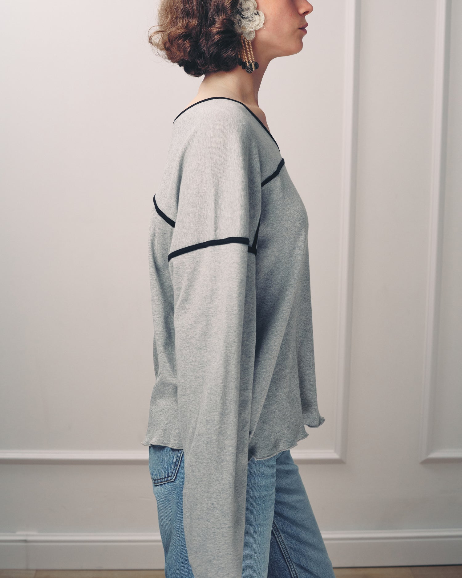 LUCKY SHIRT AMERICAN GREY