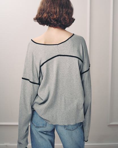 LUCKY SHIRT AMERICAN GREY