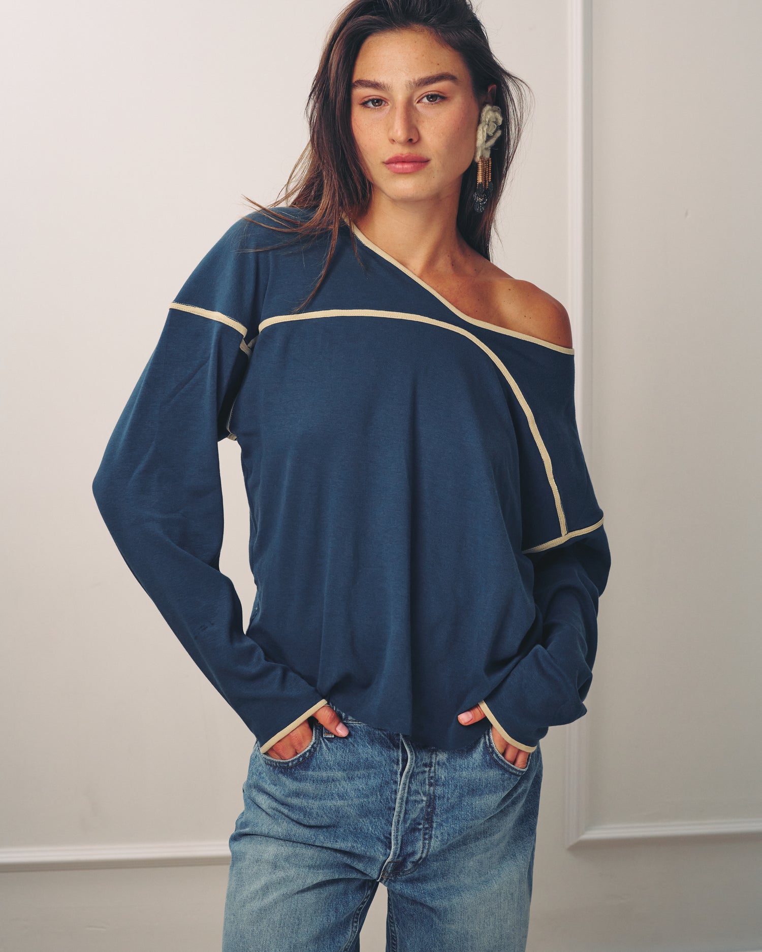 LUCKY ROYAL BLUE SHIRT