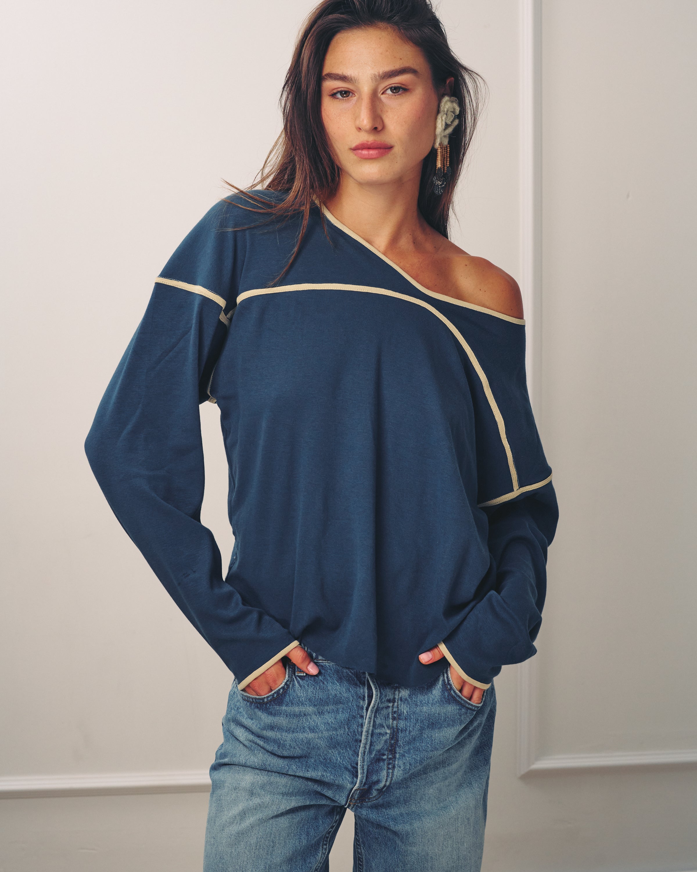 LUCKY ROYAL BLUE SHIRT