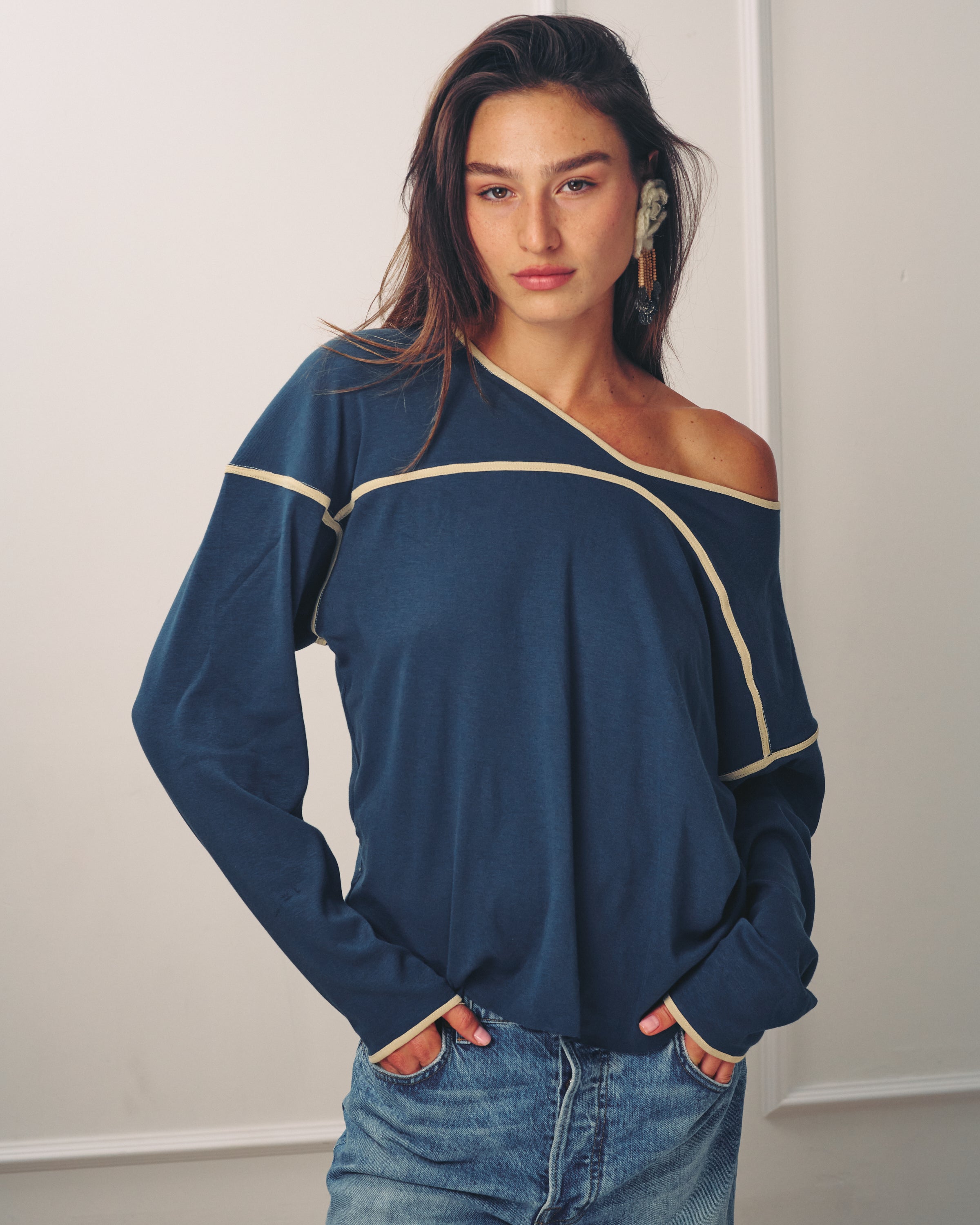 LUCKY ROYAL BLUE SHIRT