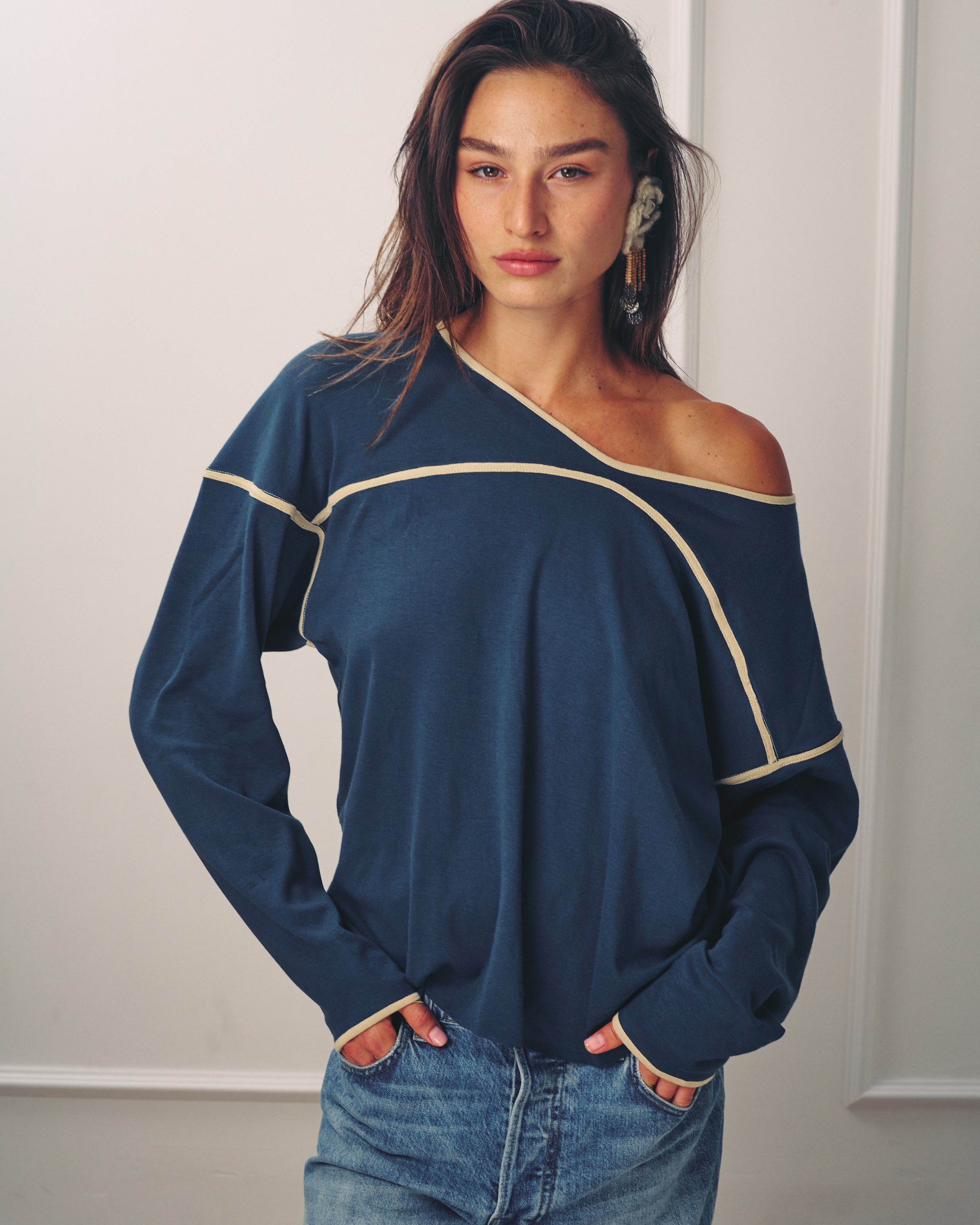 LUCKY ROYAL BLUE SHIRT