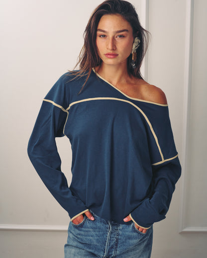 LUCKY ROYAL BLUE SHIRT