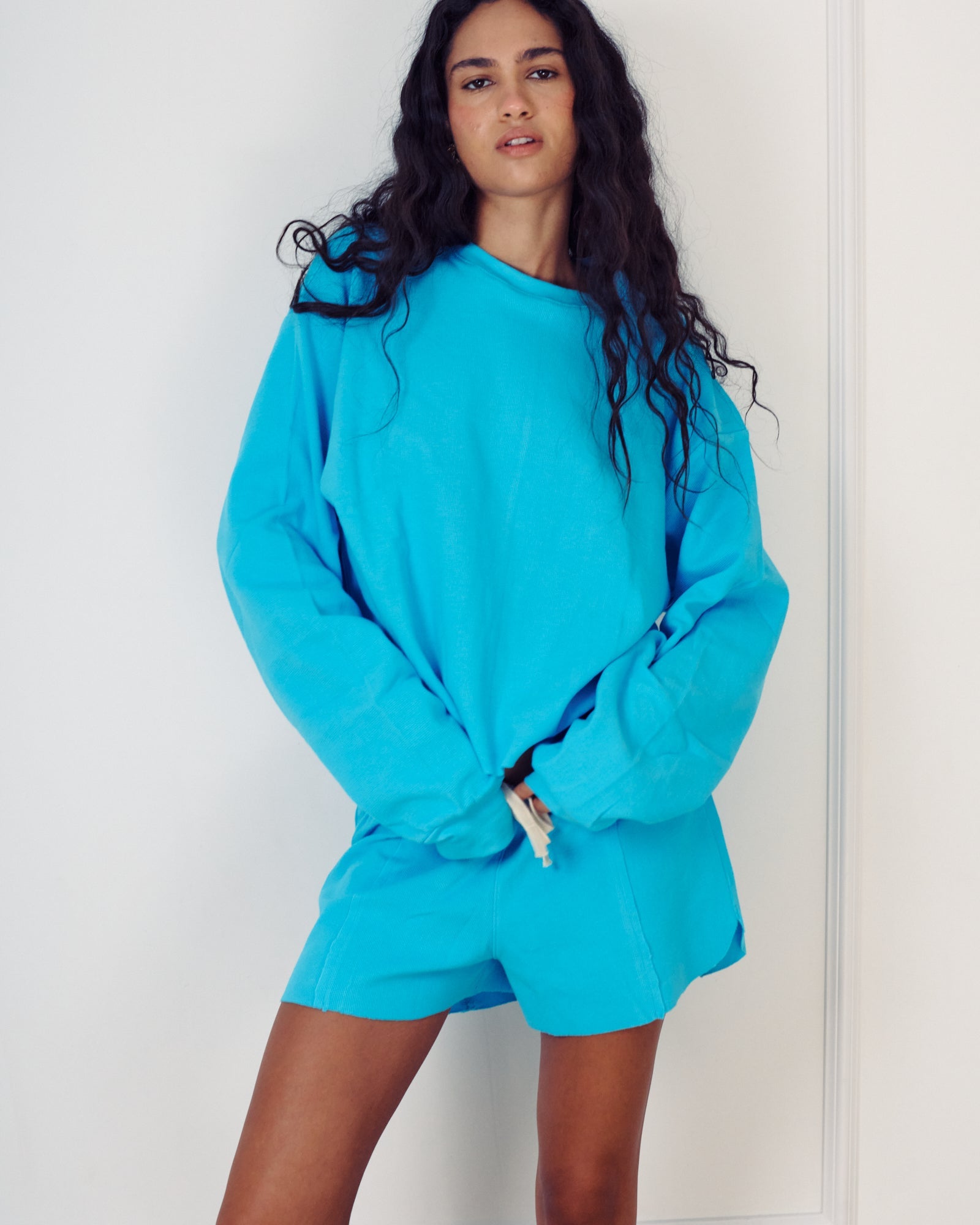 KARINA SWEATSHIRT TURKIZ