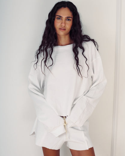 KARINA SWEATSHIRT WHITE