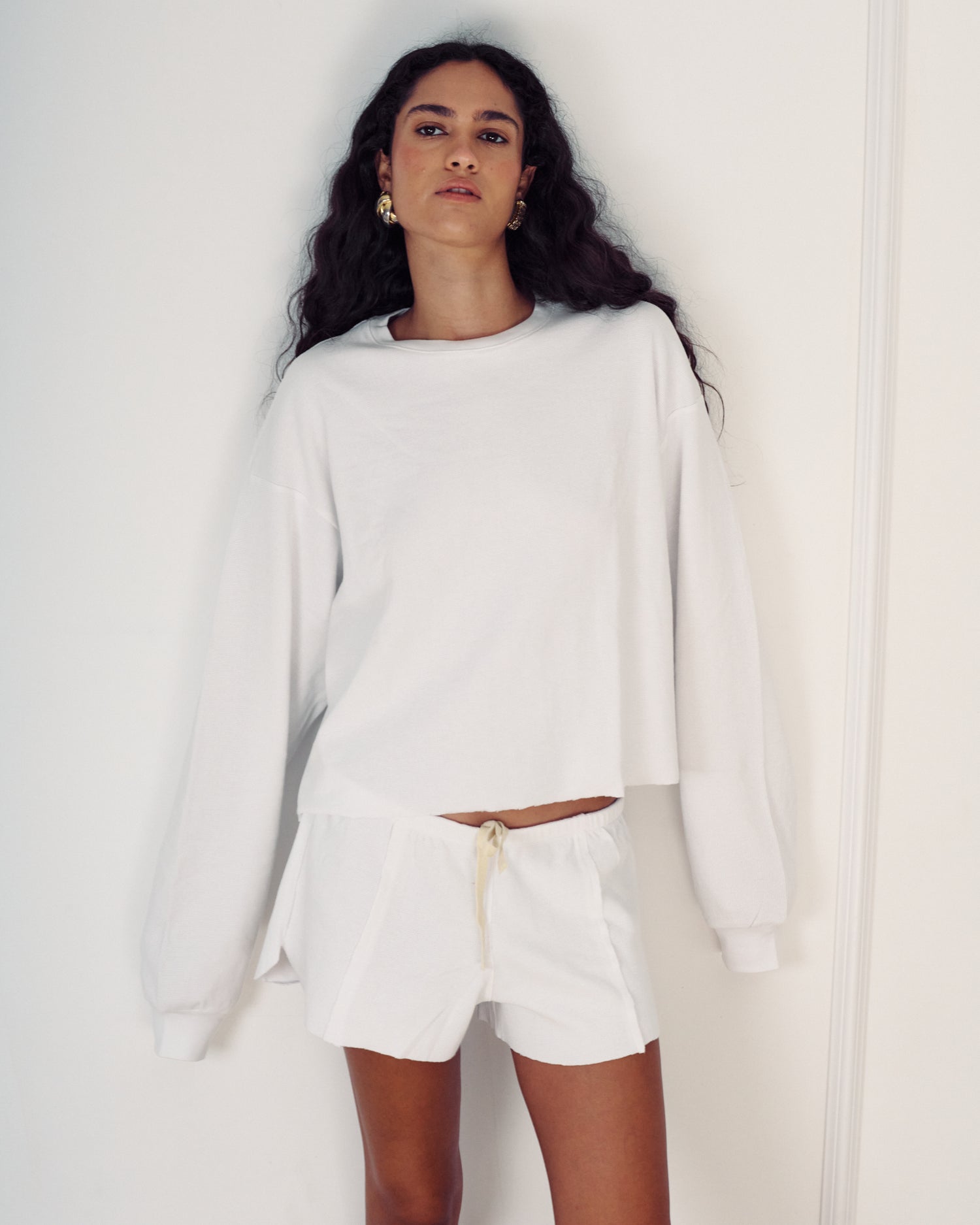 KARINA SWEATSHIRT WHITE