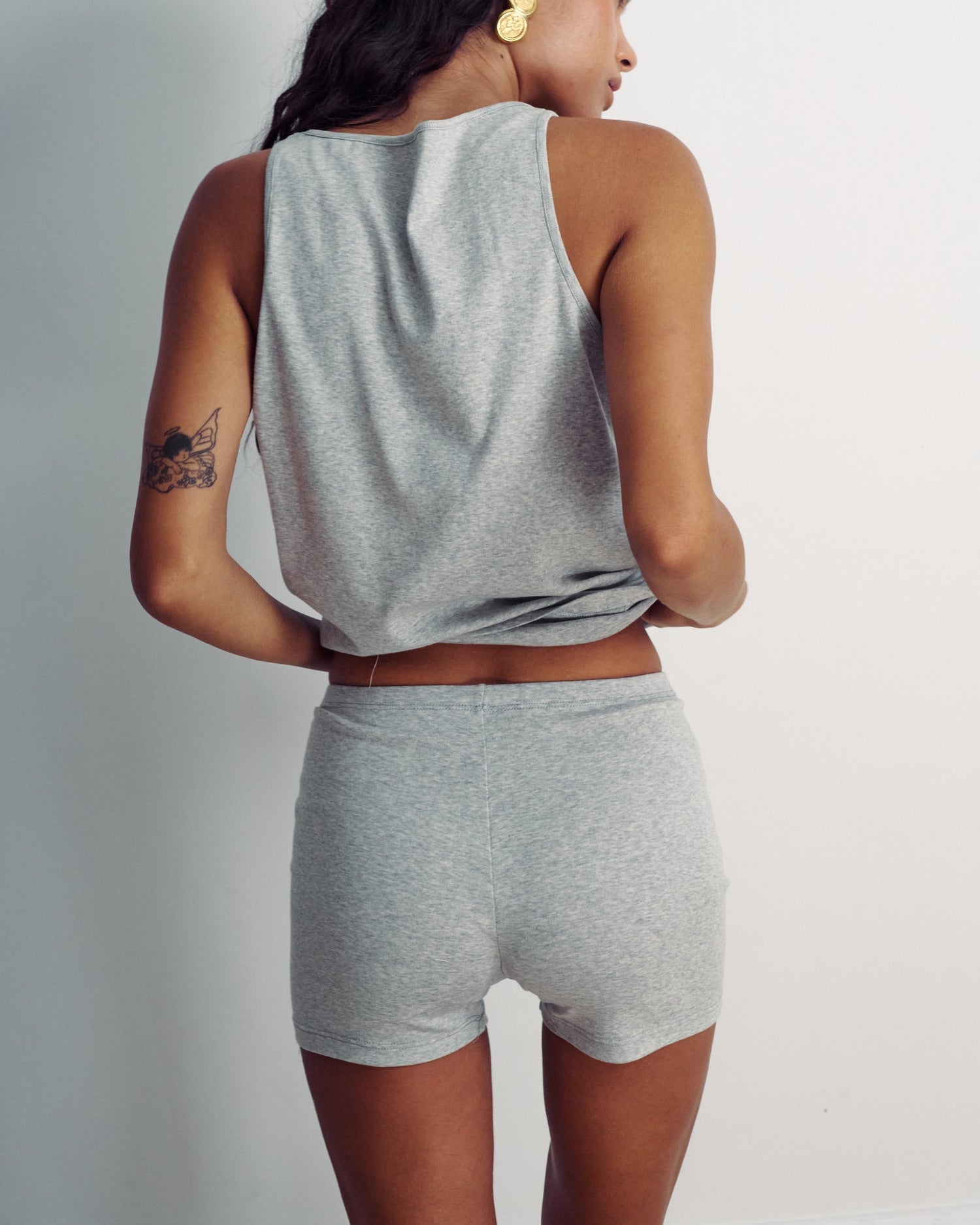 BOEY CLOUD GREY SHORTS