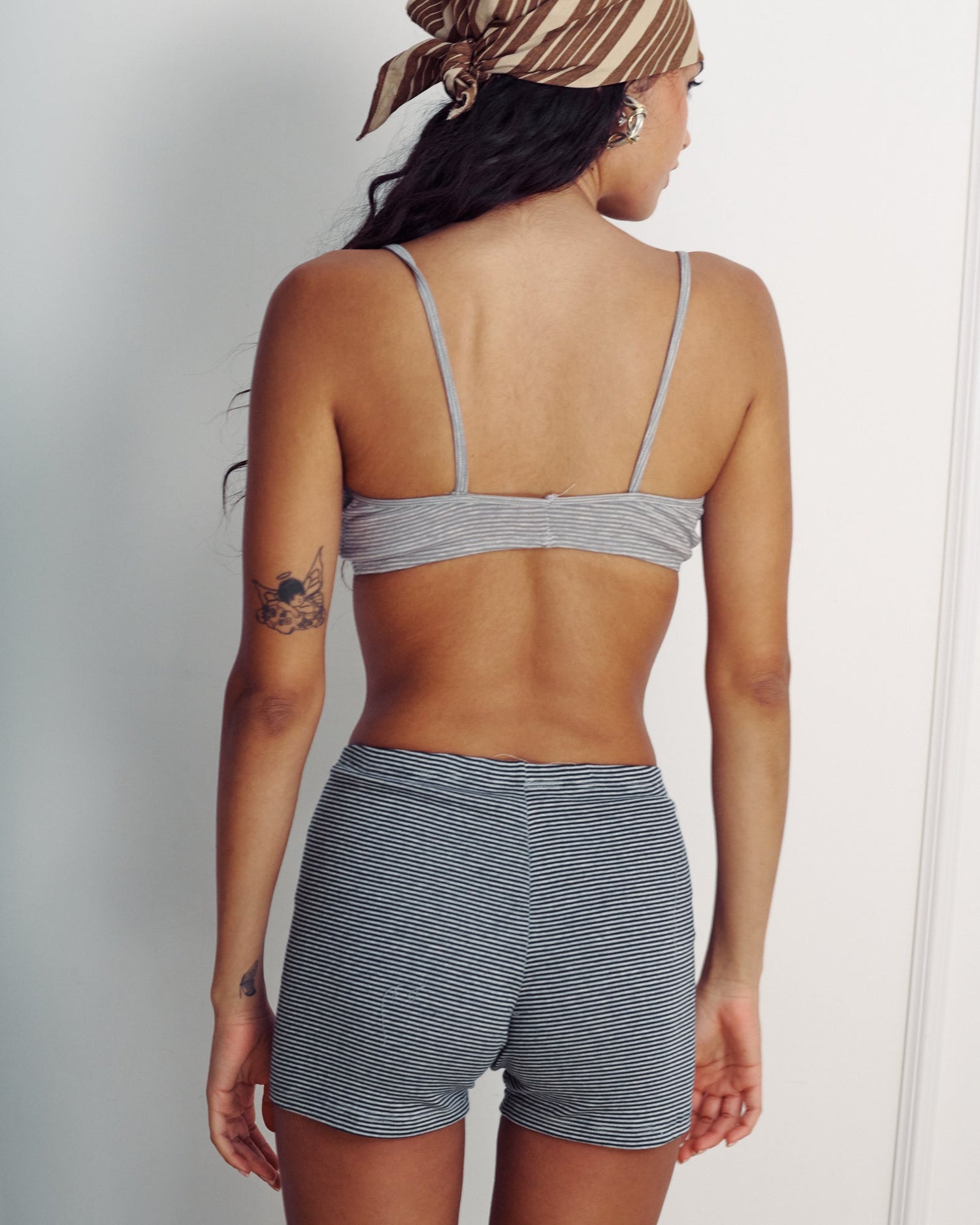 BOEY BLUE STRIPES SHORTS