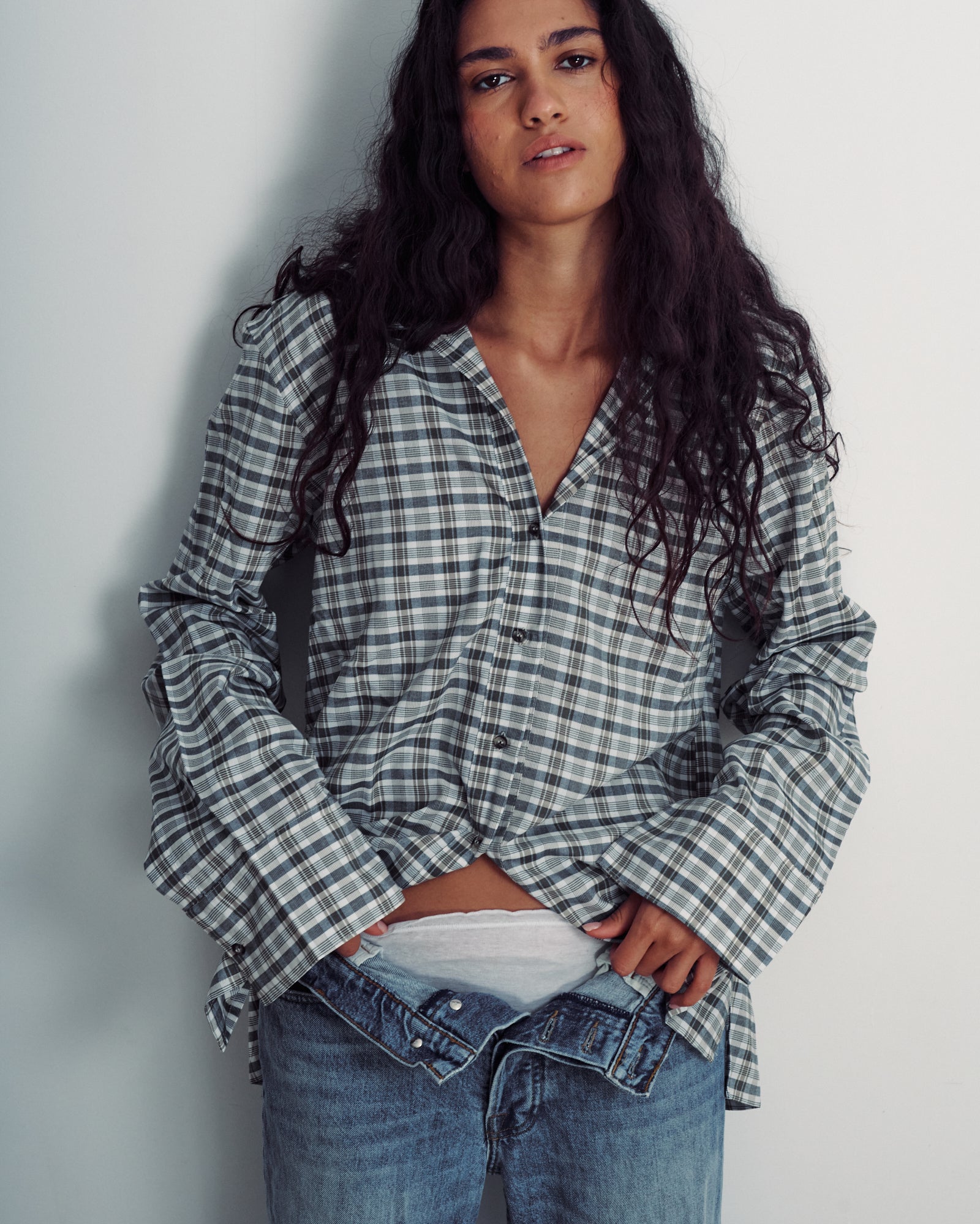 RALPH TOP MULTI GREY