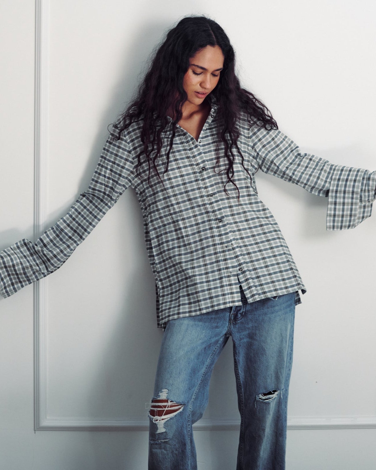 RALPH TOP MULTI GREY