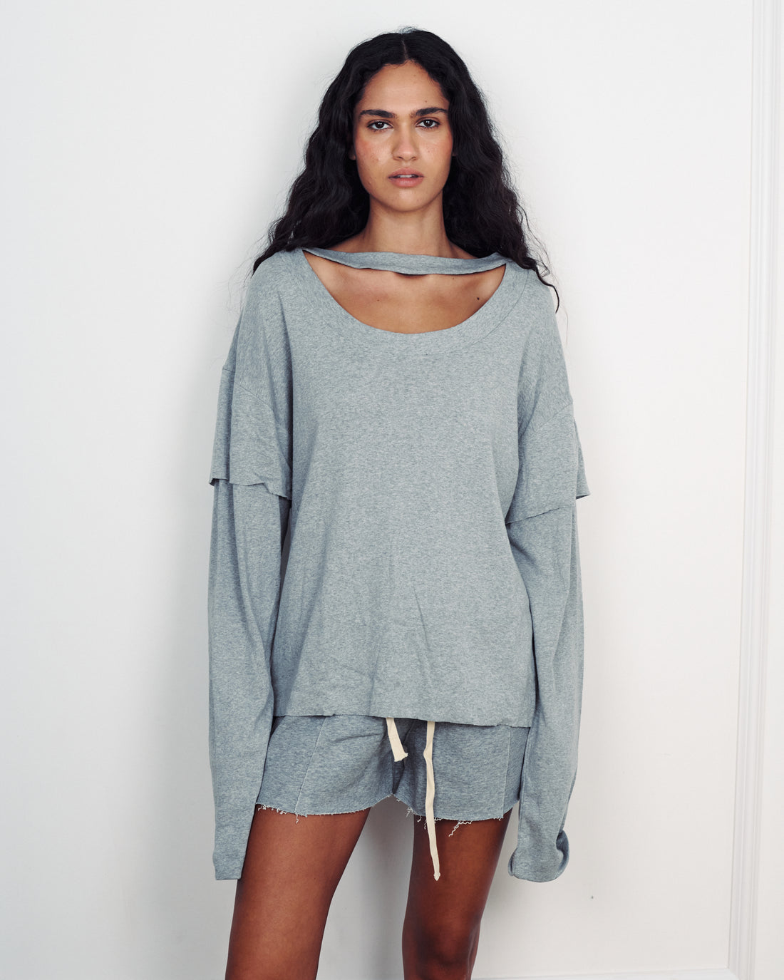 RICHEE AMERICAN GREY TOP