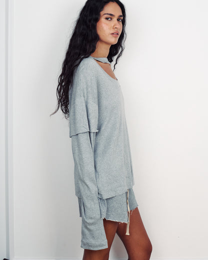 RICHEE AMERICAN GREY TOP