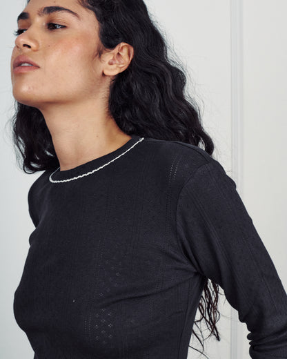 VALERI SHIRT EASY BLACK