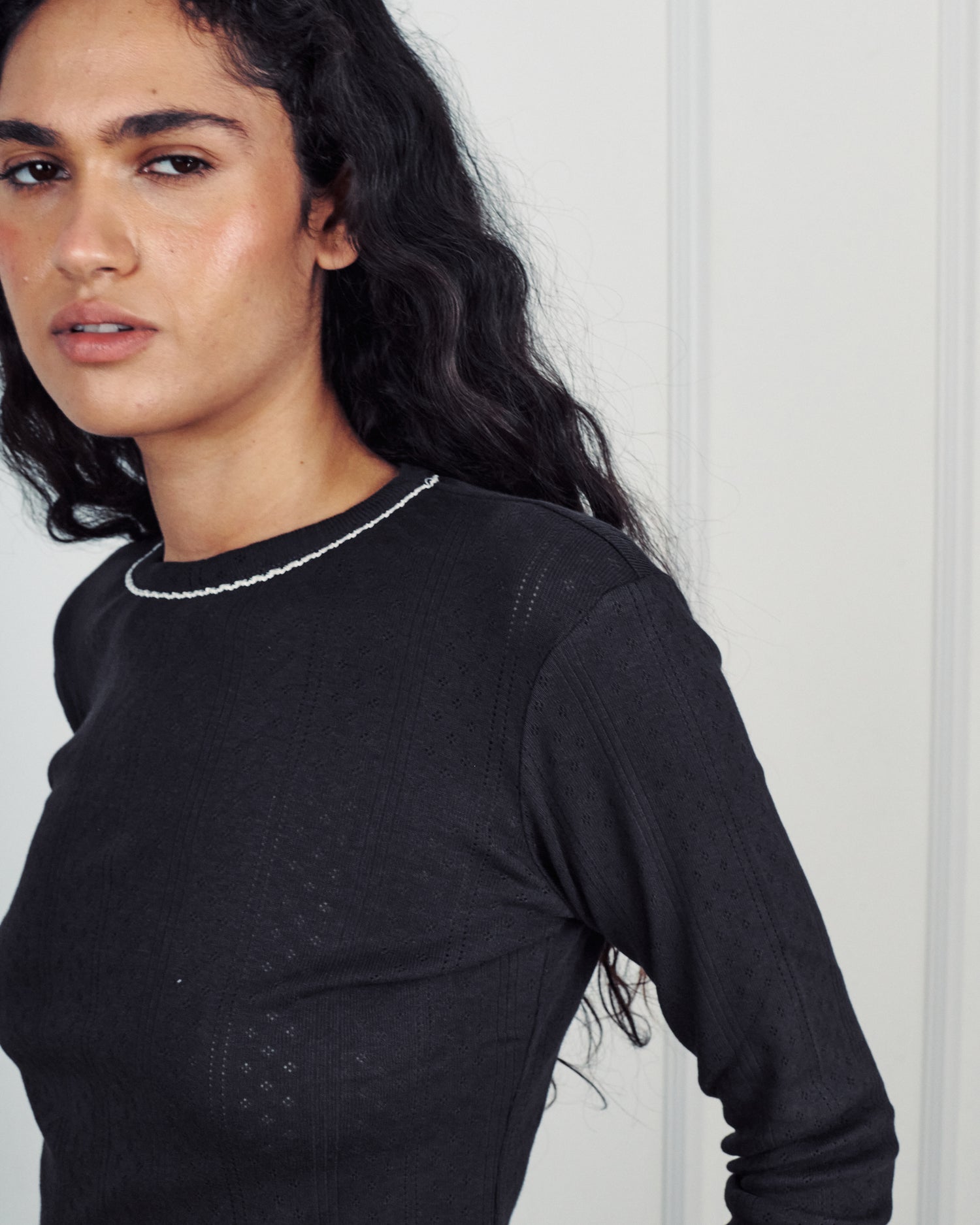 VALERI SHIRT EASY BLACK