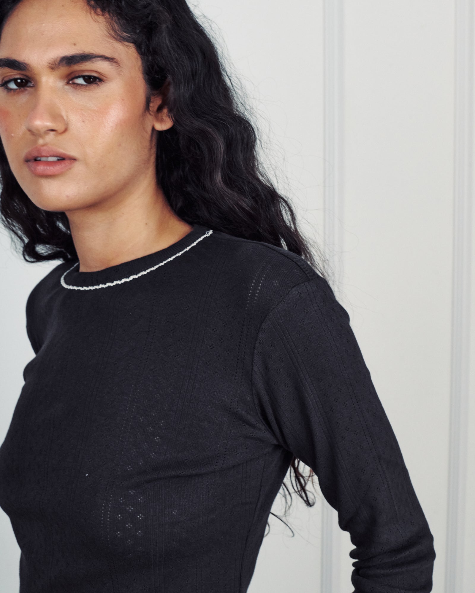 VALERI SHIRT EASY BLACK