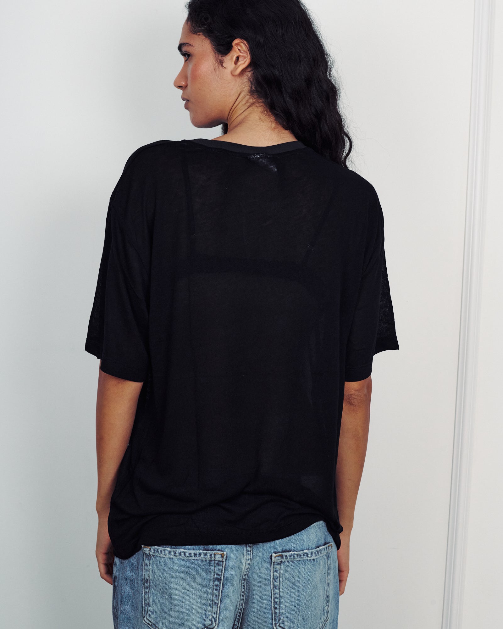 LORI LIGHT SHIRT BLACK