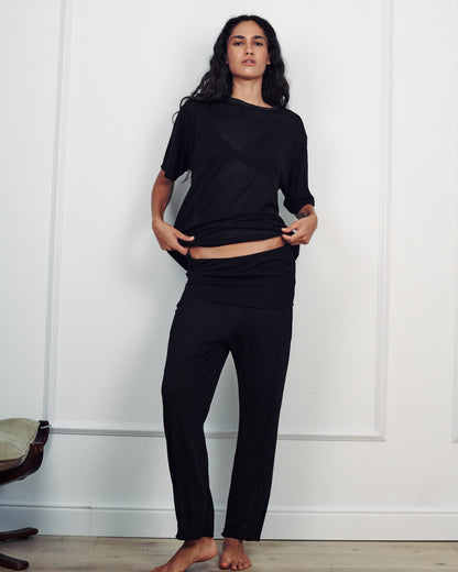 LORI LIGHT SHIRT BLACK