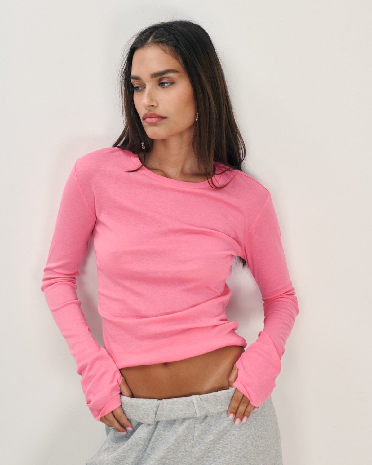DANIELLA LONG SLEEVE FUSCHIA