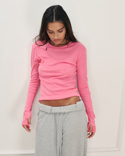 DANIELLA LONG SLEEVE FUSCHIA